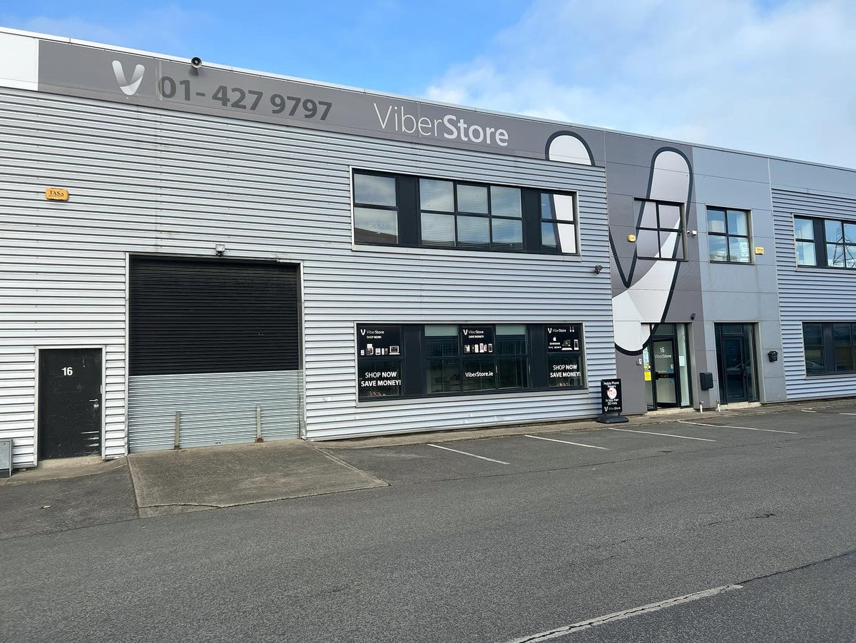 The ViberStore building at Unit 16, Oak Road Business Park, Dublin 12